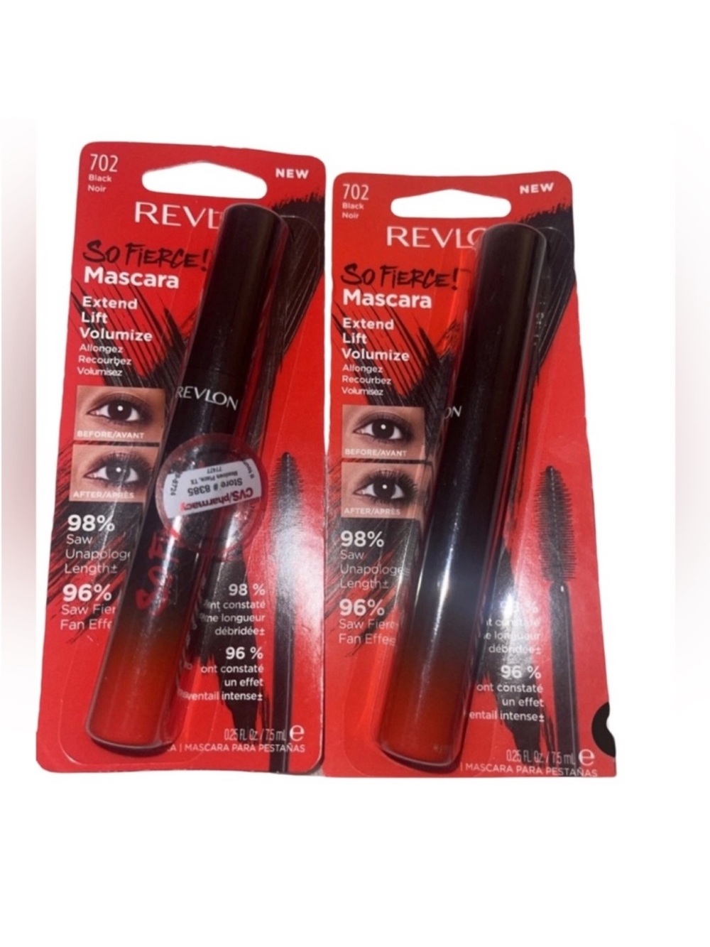 Revlon So Fierce! Mascara 702 Black - Extend, Lift & Volumize FINAL PRICE DROP